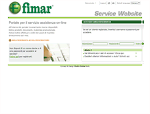 Tablet Screenshot of fimar.portalservices.it